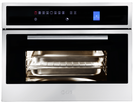 ILVE Combination Steam Oven (ILCS45X, RRP $3,499) With a sleek stainless steel exterior, ILVE’s Combination Steam Oven has 11 oven functions, steam cooking (40-130 degrees), forced-air cooking, as well as the combination of both.  
