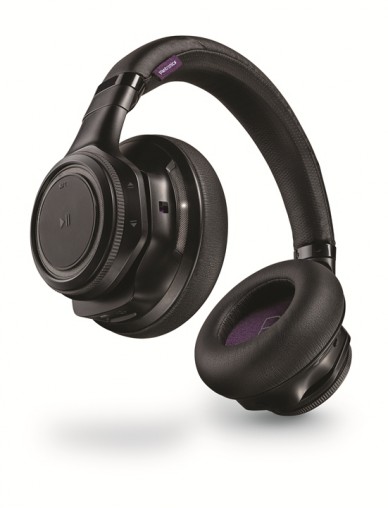 Plantronics BackBeat Pro These Bluetooth active noise cancelling headphones are ideal for travel and no-distraction working. They have controls in the cans for pairing, play/pause, volume toggling and moving to the next track. RRP $349 