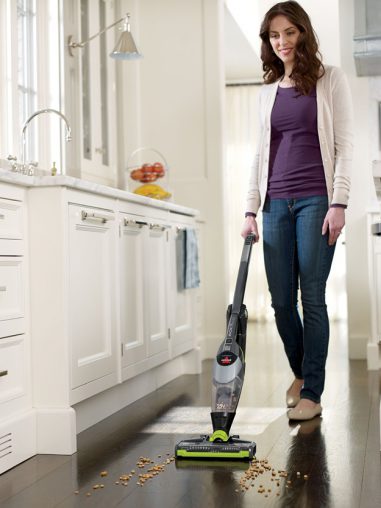 Bissell Bolt Ion (1311F) -Highly manoeuvrable cyclonic 2-in-1 stick vac with a removable handheld cleaner -First with EdgeReach technology to drive suction right to the edge of a skirting board -Recharge completely in less than four hours from docking station -Up to 40 minutes of runtime RRP $299