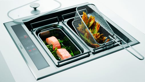 Samsung has a new Neo Compact range of cooking appliances, including this 50-litre Steam Oven (NQ50C7935ES, RRP $3,199).