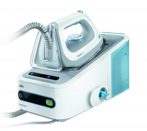 Braun Carestyle5 Steam Station (IS5022WH RRP $299) This steam station is light and easy to handle with a 1.4-litre water tank and uses iCare technology to determine the most effective temperature for your clothes to eliminate the risk of ruining fabric.  