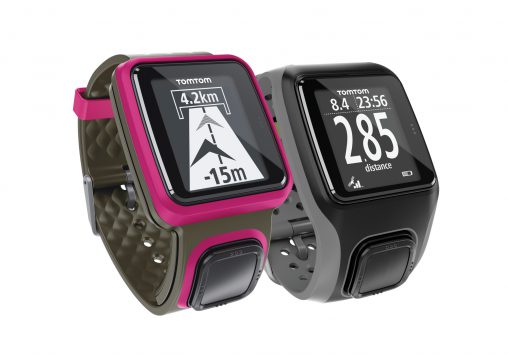 The TomTom Runner is available in Pink and Black for RRP $199.