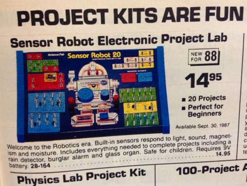 RadioShack was a leading seller of electronic kits.
