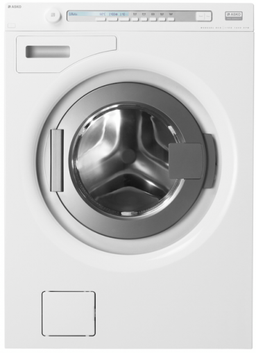 Safety features include a child lock on the detergent drawer and a door which can be opened from inside the machine: Asko Eco Washer (W8844XL, RRP $2,499).