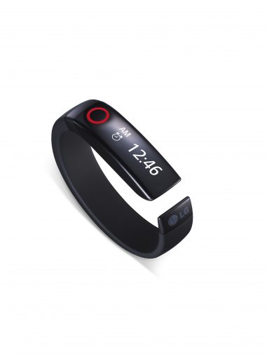 The Lifeband Touch (RRP $199) monitors your moves through the day to measure distance, speed, number of steps, calories burned and projected pace. 