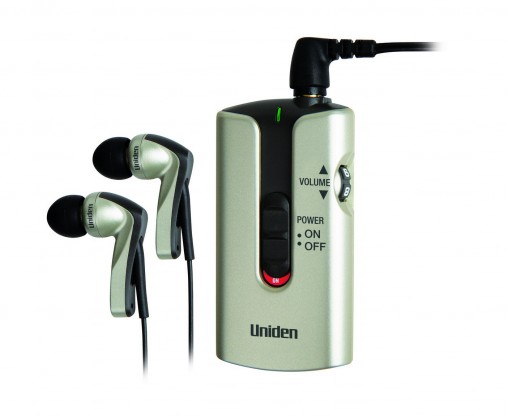 Uniden Amplified Voice Stereo Receiver SS EVR1 The assistive listening device is ideal in many lifestyle situations, whether it is difficulty in hearing in a loud environment or simply struggling to listen to the TV. RRP $149 
