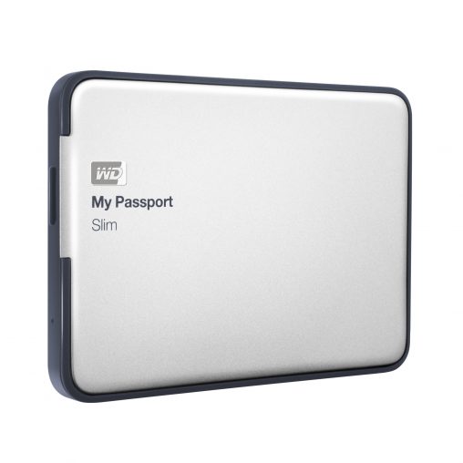 WD’s My Passport Slim comes in 1TB and 2TB models (RRP $139 and $229).