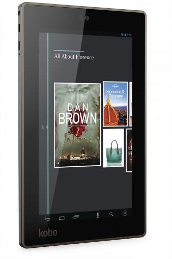 Kobo Arc 7HD is a great option for tech-savvy bookworms (RRP $249 for 16GB).