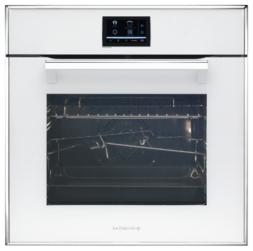 De Dietrich Pyrolytic Smart Oven (DOP1190) Promoted as “truly automatic cooking”, users need only choose the dish from the available presets on the oven’s touchscreen, place the tray on the appropriate shelf, and press ‘start’. RRP $5,499