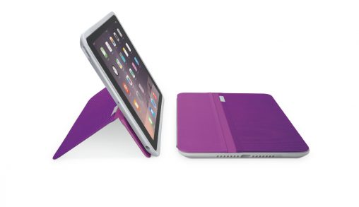 Available in a range of colours, Logitech’s AnyAngle case for the iPad Air 2 (RRP $69.95) is a unique stand with an integrated hidden hinge that holds mum’s iPad at any angle within a 50-degree range, and firmly keeps that angle in place without tipping or sliding. 