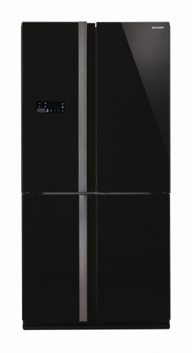 Sharp 676-Litre French Door Refrigerator (SJFJ676VBK) with Ag+ Nano deodoriser to reduce odours within the refrigerator compartment (RRP $2,699).