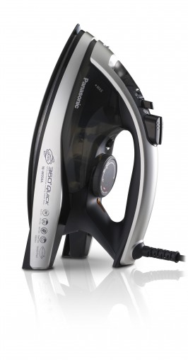 Double pointed soleplate allows movement in any direction: Panasonic 360° Quick Iron (NI-W950ALSJ, RRP $119)