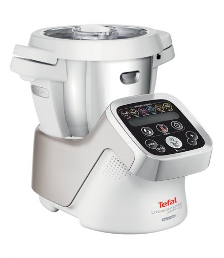 Tefal Cuisine Companion (RRP $1,699) Made in France, this benchtop wonder Ideal for chopping, whipping, mixing, kneading, cooking, steaming, blending, stirring, emulsifying, whisking, searing, crushing, milling and precise heating. 