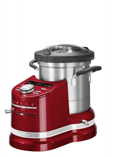 KitchenAid Cook Processor in Candy Apple Red.