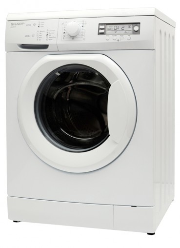 Eco-Logic Half Load detection system for more efficient use of water and energy: Sharp Front Load Washer (ESV80HA, RRP $759).