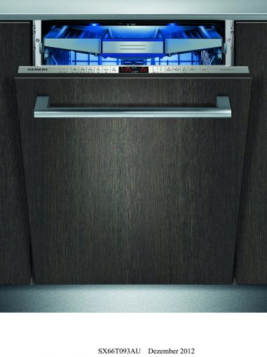 Siemens Fully Integrated tallTUB Dishwasher (SX66T093AU) RRP $2,899