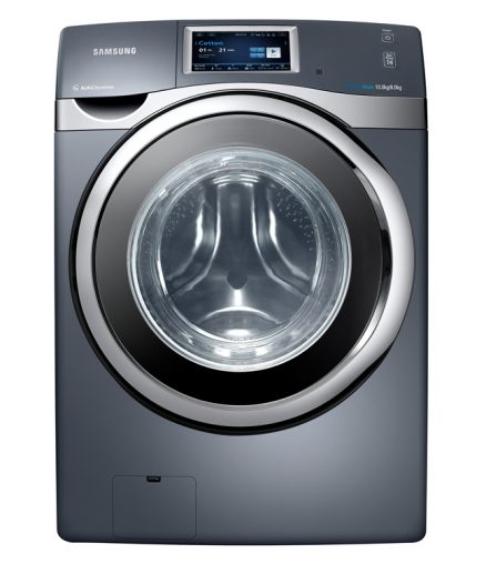 Wi-Fi Smart Control and 8-inch full LCD touchscreen: Samsung Front Load Washer (WD-F800K , RRP $3,999).