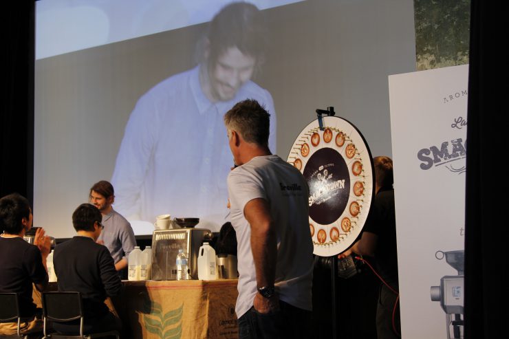Breville Latte Art Smackdown at The Rocks Aroma Festival 