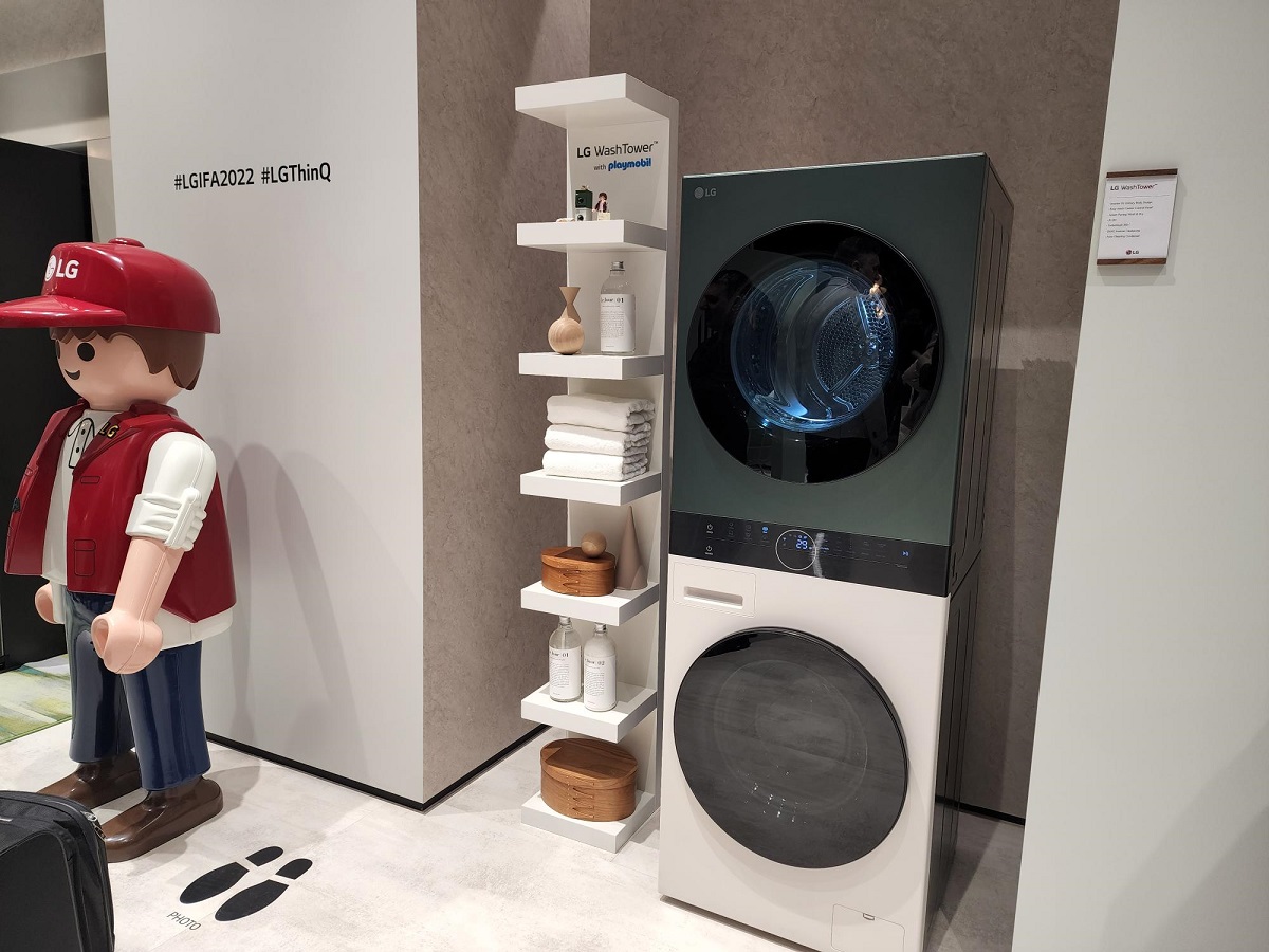 IFA 2022: LG presents WashTower Compact laundry system - Appliance