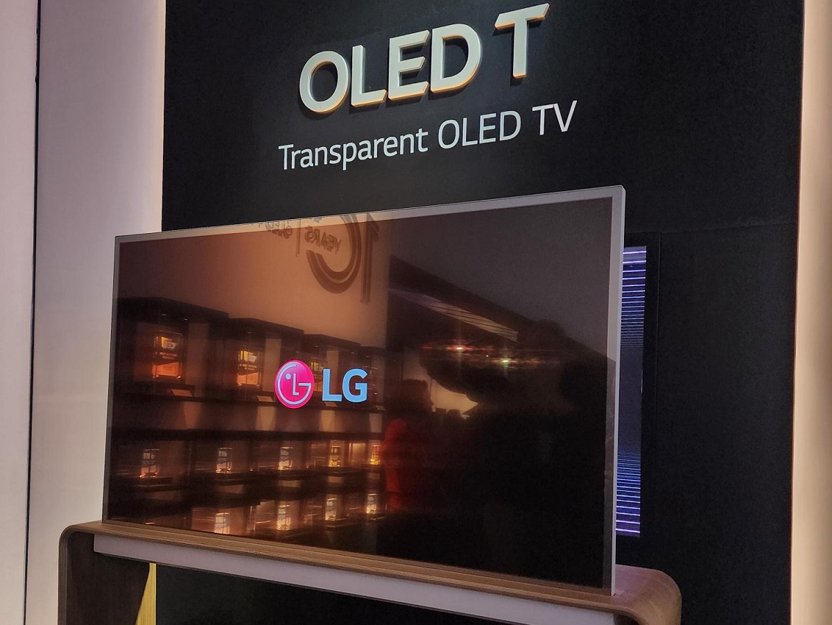 CES 2023 LG debuts transparent OLED screen Appliance Retailer