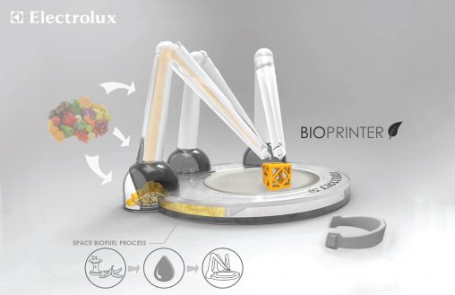 Electrolux Design Lab semi-finalist, bioprinter