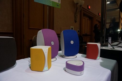 Pure unveiled a new range of Jongo speakers.