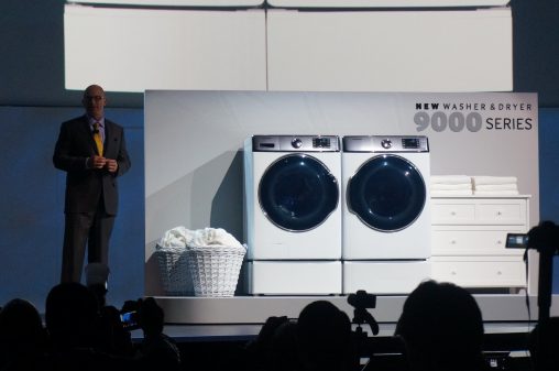 Samsung's new laundry appliances.