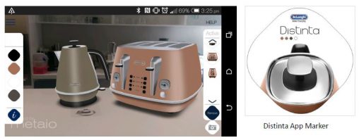 De'longhi Distinta  Augmented Reality App 