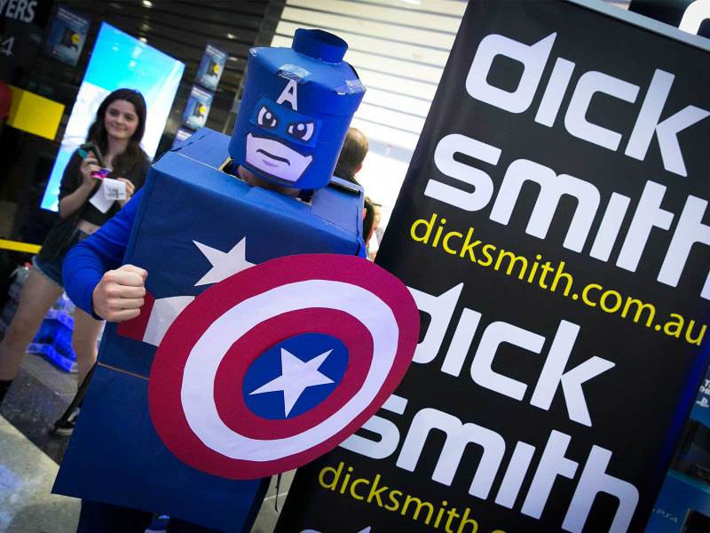 Dick Smith PlayStation launch Lego Captain America