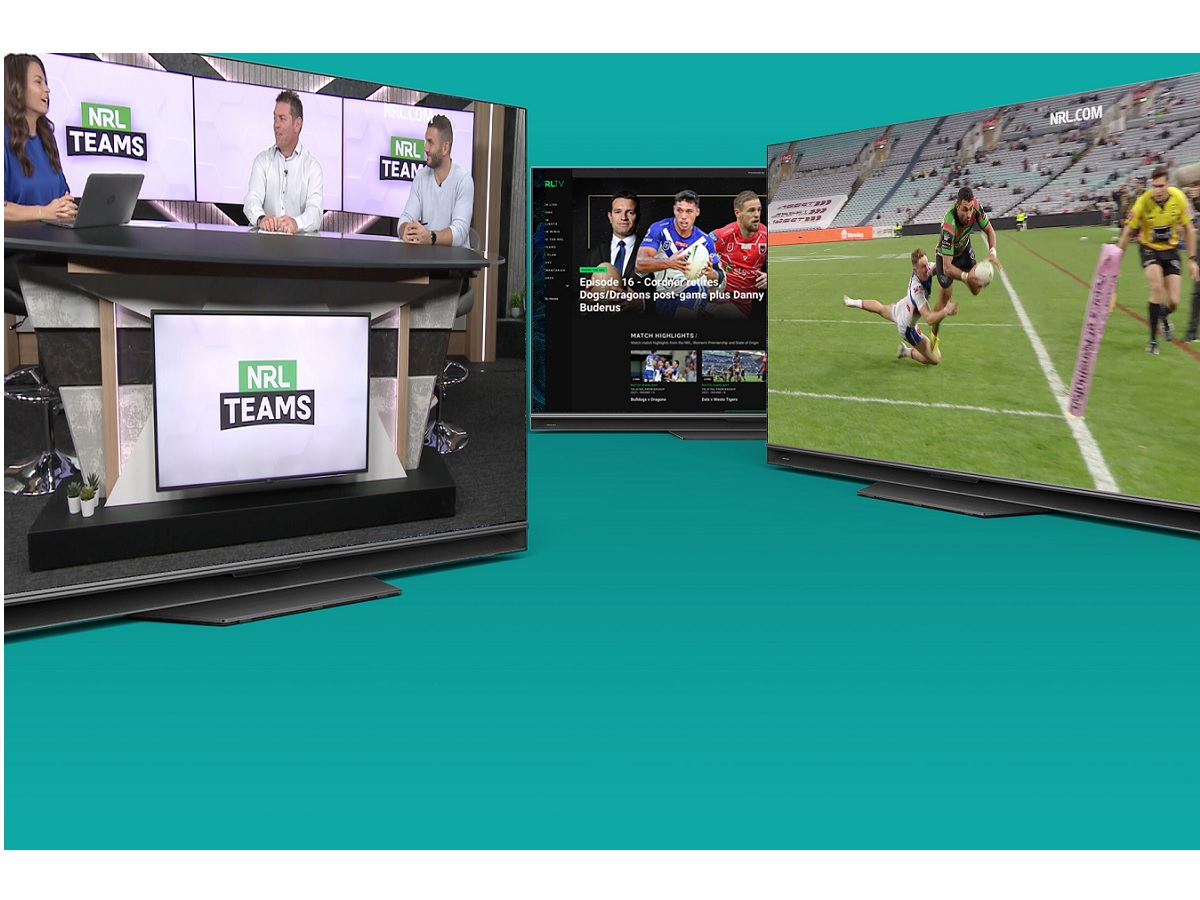 Hisense integrates NRL TV app