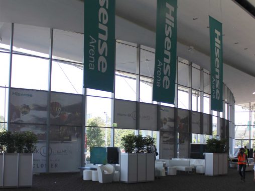 Hisense Australian Open stand