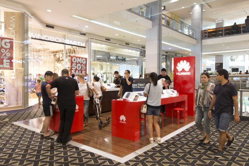 A look at the new Huawei Experiential Zone at Chatswood.