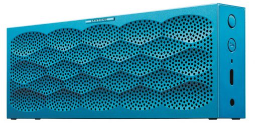 Jawbone's Mini Jambox has aqua scales.