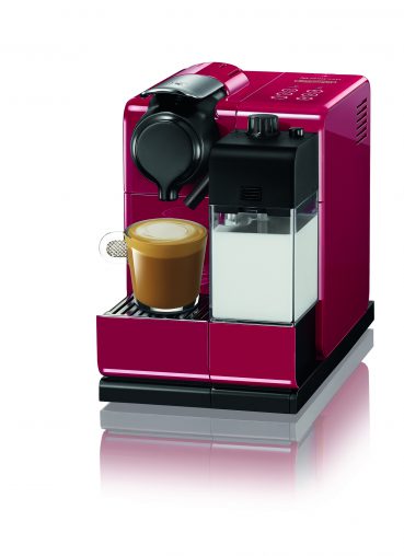 Nespresso's new Lattissima Touch in Glam Red.