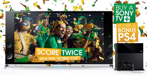Sony has created the Score Twice microsite to promote this gift with purchase.