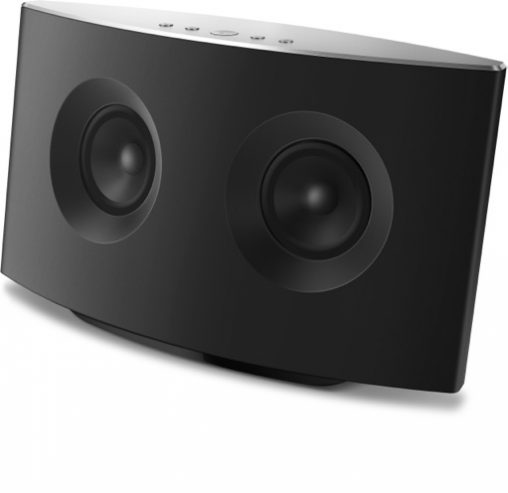 Philips' new SW700M multiroom speaker, minus the front grill.