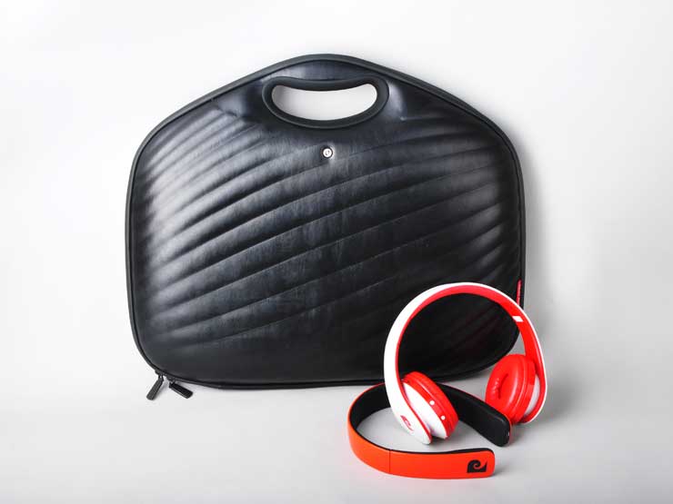 Pierre-Cardin-bag-and-speakers