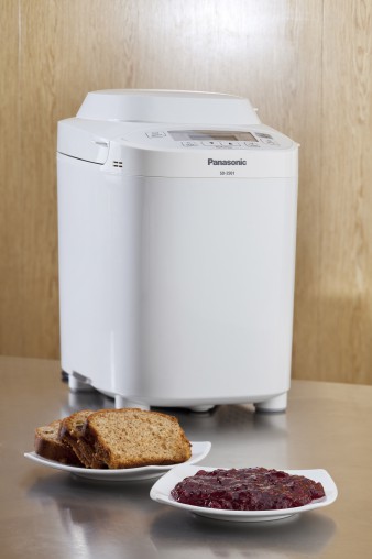 Panasonic intelligent breadmaker (SD-2501) makes the bread and the spread, RRP $249. 