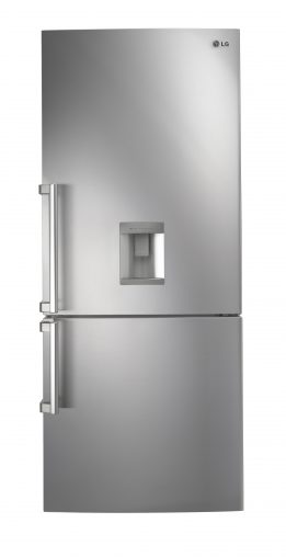 New refrigerators are great for business. This is LG's 450-litre bottom mount model.