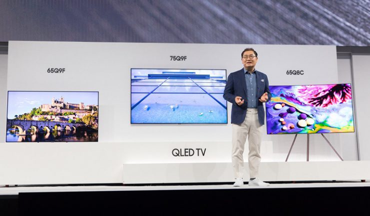 Samsung unveils new 4K TV that disappears when you're not watching it