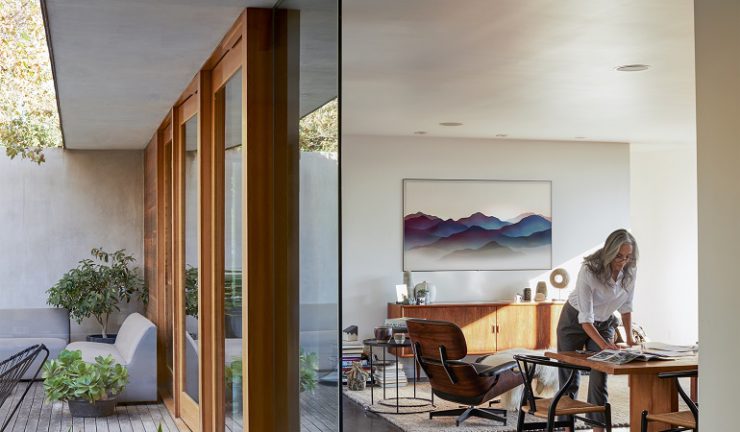 Samsung unveils new 4K TV that disappears when you're not watching it