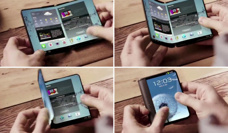Samsung may have a bendable phone in the market as early as 2017.