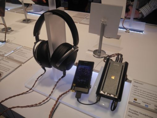 Although arguably a product 10 years too late, Sony’s 128GB Hi-Res Audio Walkman (NW-ZX2) is an awesome MP3 player for fans of seriously good sound. Also pictured here is Sony’s dedicated Headphone Cable (MUC-B20BL1), its Portable Headphone Amplifier (PHA-3) and the MDR-27 Headphones with 70-millimetre driver units for “articulate audio”.
