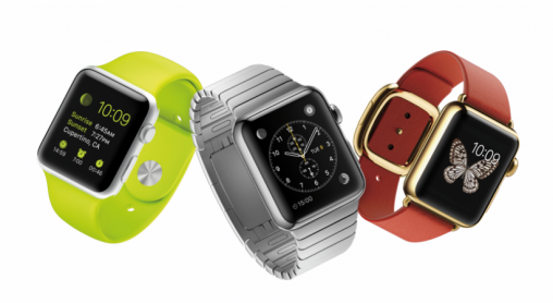 Apple Watch, Watch Sport and Watch edition. 