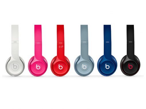 Beats Solo2 headphones are available in a range of colours.