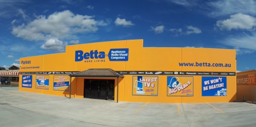 The new Betta Home Living store in Parkes, New South Wales.