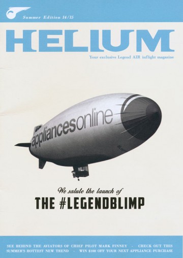 Helium 'your exclusive Legend AIR inflight magazine'