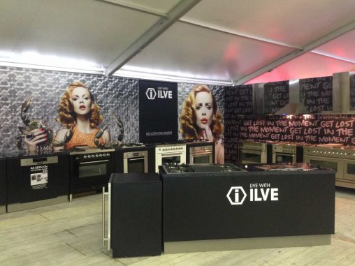 ILVE's stand at the Noosa International Food and Wine Festival.