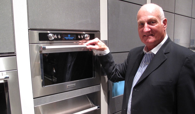 Whirlpool's Harry Van Dyke previews the new KitchenAid major appliances.