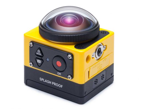 Prototype: Kodak SP360 can film all of its surroundings.